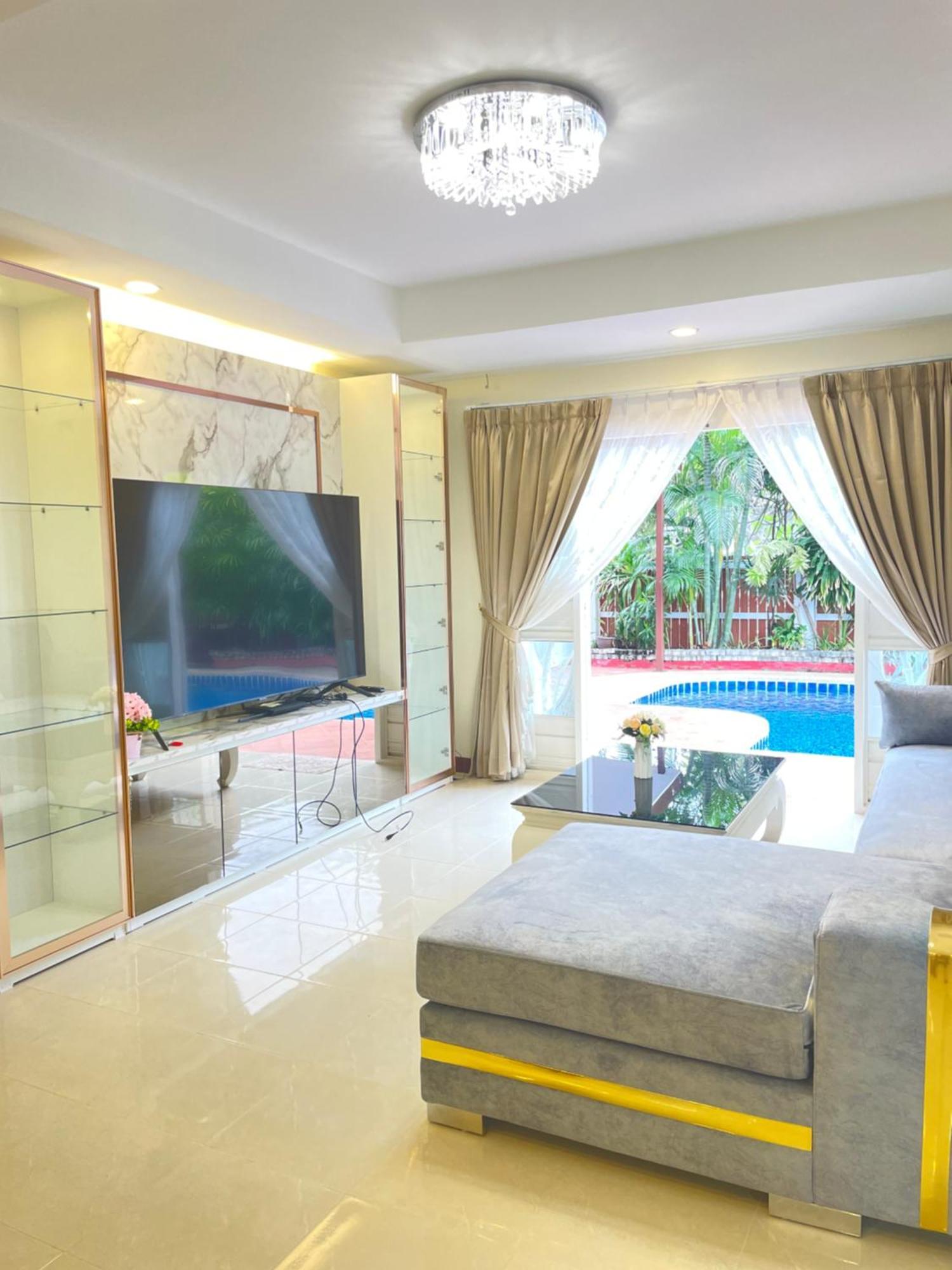 Pattaya Pool Villa39A 300 Mater To Beach Gate Exit Eksteriør billede